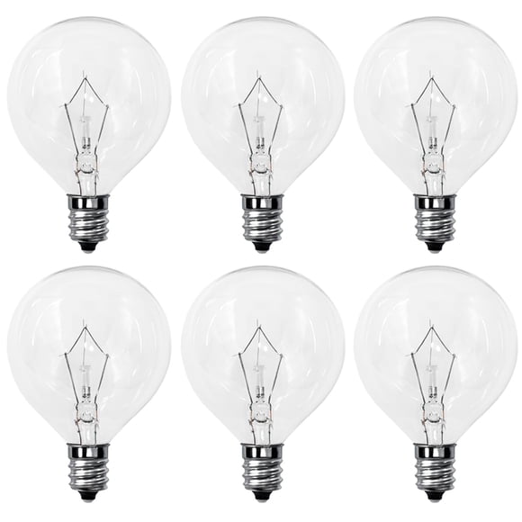 Bombilla Calentadora de Velas PaeorRorL 25W E12 120V Blanco Cálido