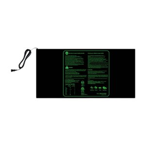 Ioensy - Esterilla Térmica Para Plántulas, Almohadilla Térmica Para Plantas De Invierno, Para Vivero, Suministros De Germinación, 48 X 20 Pulgadas