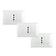 thumbnail image 1 of Pack 3 Tomacorriente Simple 10/16A 250V Blanco, 1 of 3