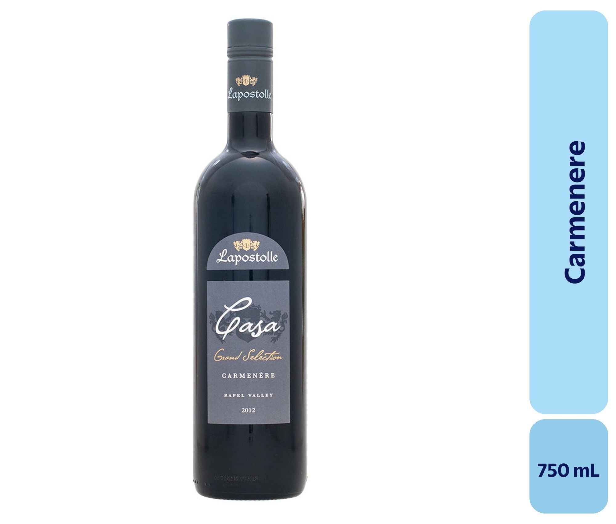 Vino Carménère Botella 750 mL Lapostolle