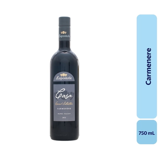 Vino Carménère Botella 750 mL Lapostolle