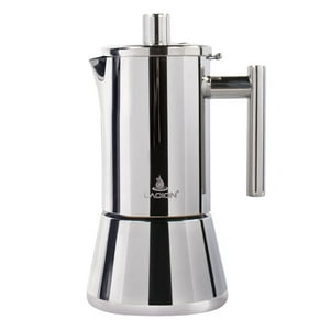 Cafetera Espresso Stovetop Laoion, 6 Tazas, 300 Ml, Acero Inoxidable