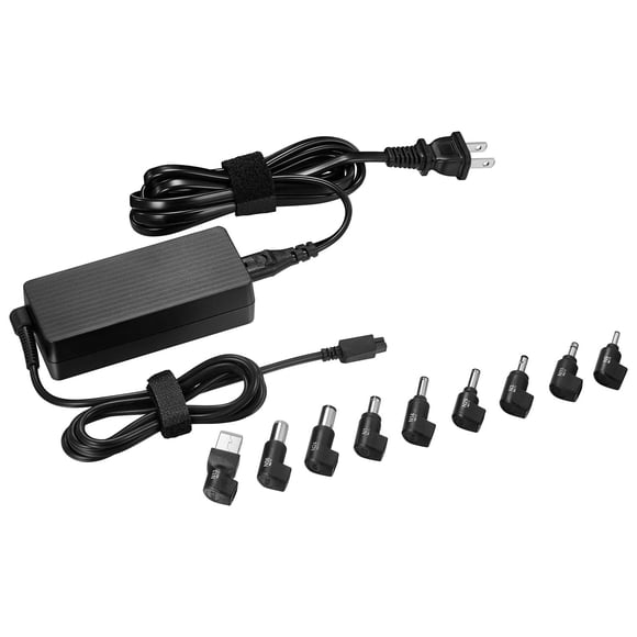 Adaptador de Reemplazo Universal para Cargador de Laptop Insignia 65W con Cable de 3 metros para Dell HP Acer Asus Lenovo IBM Notebook Ultrabook Chromebook con Protección contra Sobretensiones