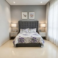 Genérico - Juego De Sabanas 100% Algodón King + 1 Funda Para Almohada 50X70Cm