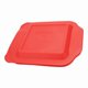 thumbnail image 3 of Cazuela Pyrex de 2 cuartos (1,9 L) con tapa roja, fabricada en EE. UU., 3 of 6