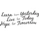 thumbnail image 1 of Decomural Live For Today Inspirational WS-19728, 1 of 2