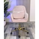 thumbnail image 5 of Silla Escritorio Giratoria Lux Base Dorada - Rosa, 5 of 7