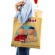 thumbnail image 4 of Pat and Mat Bolso de tela con estampado de lienzo para mujer, bolsa de compras reutilizable y estética, con cremallera interior, regalo para mujer,38*45cm., 4 of 6