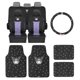 thumbnail image 1 of Juego completo de fundas de asiento Carbella Kuromi y alfombrillas, 1 of 8