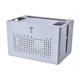 thumbnail image 3 of Caja De Almacenamiento De Enrutador Cubierta De Enrutador A Prueba De Polvo Portátil Para Sala De Estar Para El Hogar Gris, 3 of 5