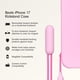 thumbnail image 2 of Funda para teléfono Beats iPhone 17 con soporte MagSafe Pebble Pink, 2 of 6