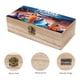 thumbnail image 3 of Turbo Caja Organizadora de Madera Rústica, 3 of 6