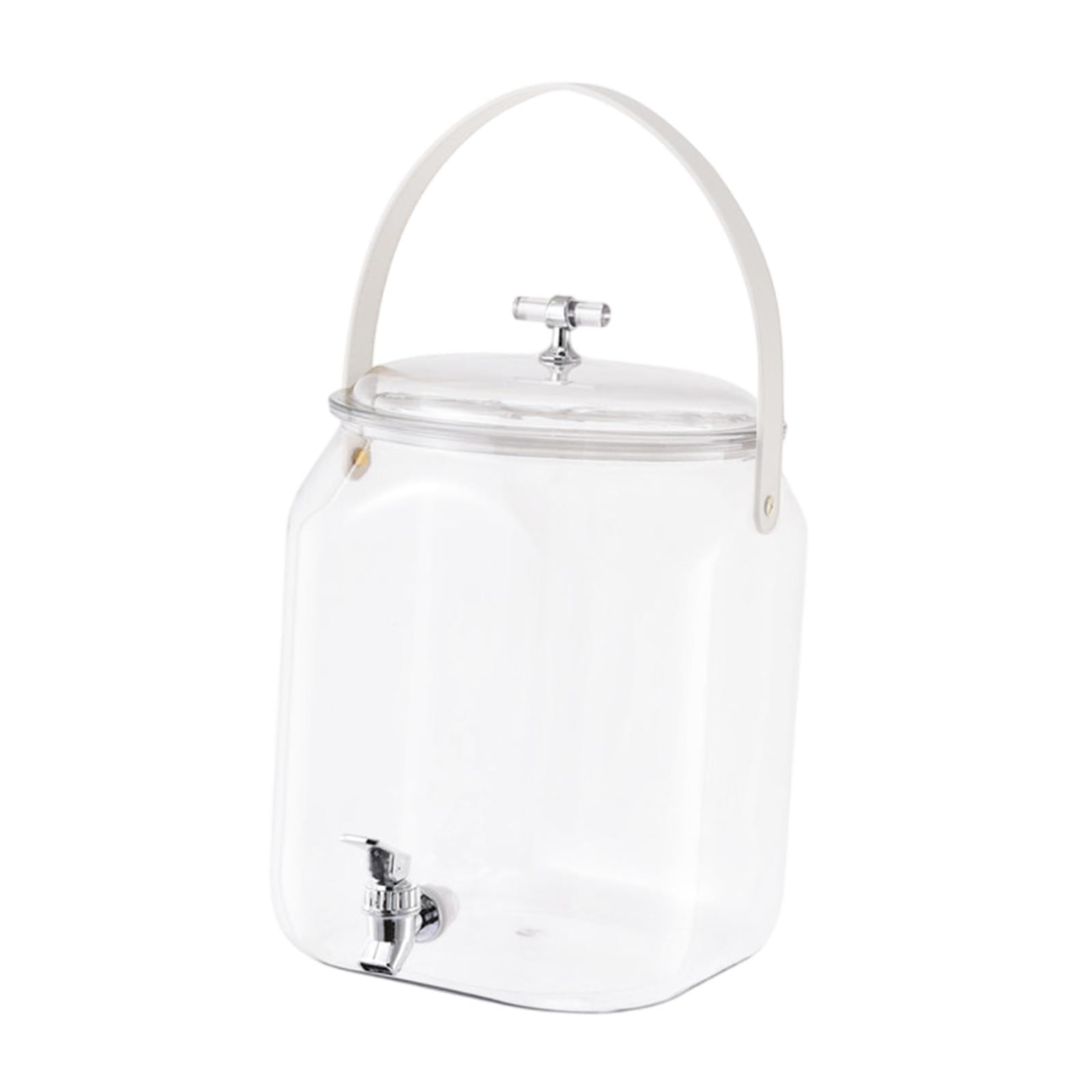 Magideal - Bebedera Dispensadora De Bebidas Para Bebidas Frías Bebidas Para El Reposador De Refrigerador Para Titulares De Bebidas Para Fiestas Eventos De Aniver 6.5l