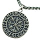 thumbnail image 3 of Collar Con Colgante De Escudo Vikingo Nórdico De Acero Para Hombre, Regalo De Bronce Con Cadena De Metal, 3 of 5