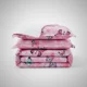 thumbnail image 2 of Cubrecama Quilt Sherpa 2pl Rosa Celeste Y Negro Mariposas Multicolor, 2 of 3