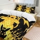 thumbnail image 2 of Pikachu 3 Piece Sets Full/Queen Size - Reversible Microfiber Quilts with Shams Soft Lightweight Bedspread Coverlet Comforter for All Season Bed Sheets, 2 of 4