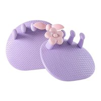 Magideal - Separadores De Dedos De Los Pies Con Soporte Para El Arco, Zapatillas De Fitness, Función Plantar Para El Hogar, Fortalecedor De Pantorrillas, Entrena Violeta