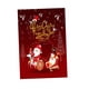 thumbnail image 1 of Exterior Jardín Patio Césped Bandera Bandera Navidad Santa Bandera Montando Santa, 1 of 5