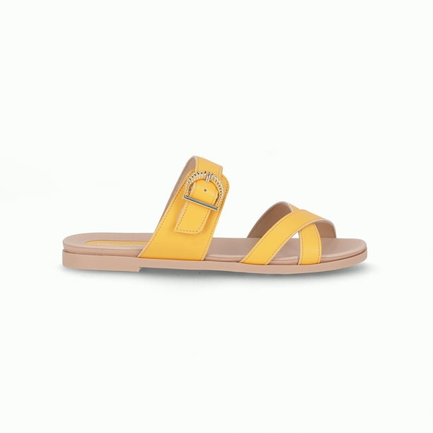 Sandalia Mujer Amarillo Mari Piccadilly