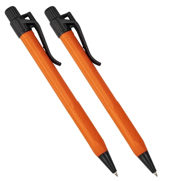 Pen Rite in the Rain, resistente a la intemperie, naranja, 2 unidades