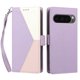 thumbnail image 3 of Funda Cartera Tricolor para Google Pixel 10 Pro XL 5G con Soporte, Morado, 3 of 6