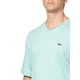thumbnail image 3 of Camiseta Lacoste para hombre, corte alto, cuello en V, manga corta, verde menta, 3 of 3