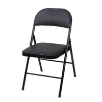 Concepts Life - Silla Plegable Con Acolchado Negro