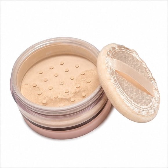 Polvo Suelto Fijación Traslúcido y Beige Shiny Ushas