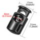 thumbnail image 2 of Tapones Cord Locks DYZD de plástico con resorte, 10 unidades, 2 of 7
