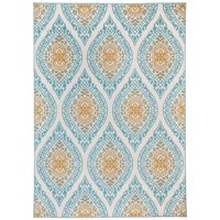 Modalfo - Alfombra Kashan King Azul 244 X 305 Cm