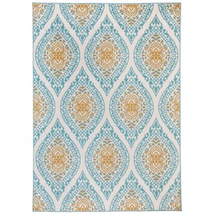 Modalfo - Alfombra Kashan King Azul 244 X 305 Cm
