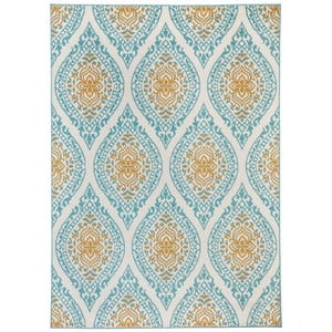 Modalfo - Alfombra Kashan King Azul 244 X 305 Cm
