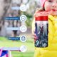 thumbnail image 5 of Solo LevelingBotella de Agua con Tapa Pop Top de Un Toque, Acero Inoxidable, a Prueba de Fugas, para Deportes, Botella Infantil rosa 12 oz, 5 of 6