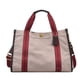 thumbnail image 1 of Bolso grande tipo tote, bandolera para mujer, bolso de viaje, bonito bolso de lona., 1 of 6