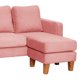 thumbnail image 4 of Seccional Venecia Intercambiable Tela Velvet Palo Rosa, 4 of 5