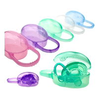 Genérico - Estuche Cajita Porta Chupete Bebés Color Azul