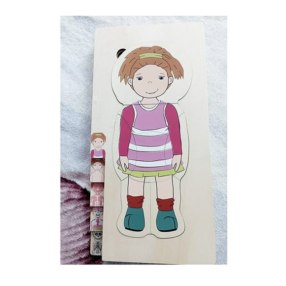 Puzzle cuerpo humano NIÑA