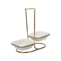 Magideal - Soporte Para Cuchara, Soporte Vertical Para Cucharón, Ayudante De Cocina, Batidor, Espumadera, Soporte Para Cucharón De Sopa Para Cocina, Restaurante, Cuadrado Doble