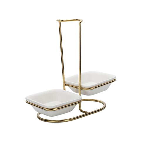 Magideal - Soporte Para Cuchara, Soporte Vertical Para Cucharón, Ayudante De Cocina, Batidor, Espumadera, Soporte Para Cucharón De Sopa Para Cocina, Restaurante, Cuadrado Doble