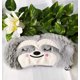 thumbnail image 3 of Antifaz de Sueño KANOA de Peluche con Diseño de Perezoso Gris, 3 of 6