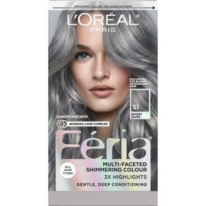L’Oréal Paris - Kit De Tinte Para El Cabello L'Oréal Paris Feria Smokey Silver Permanente