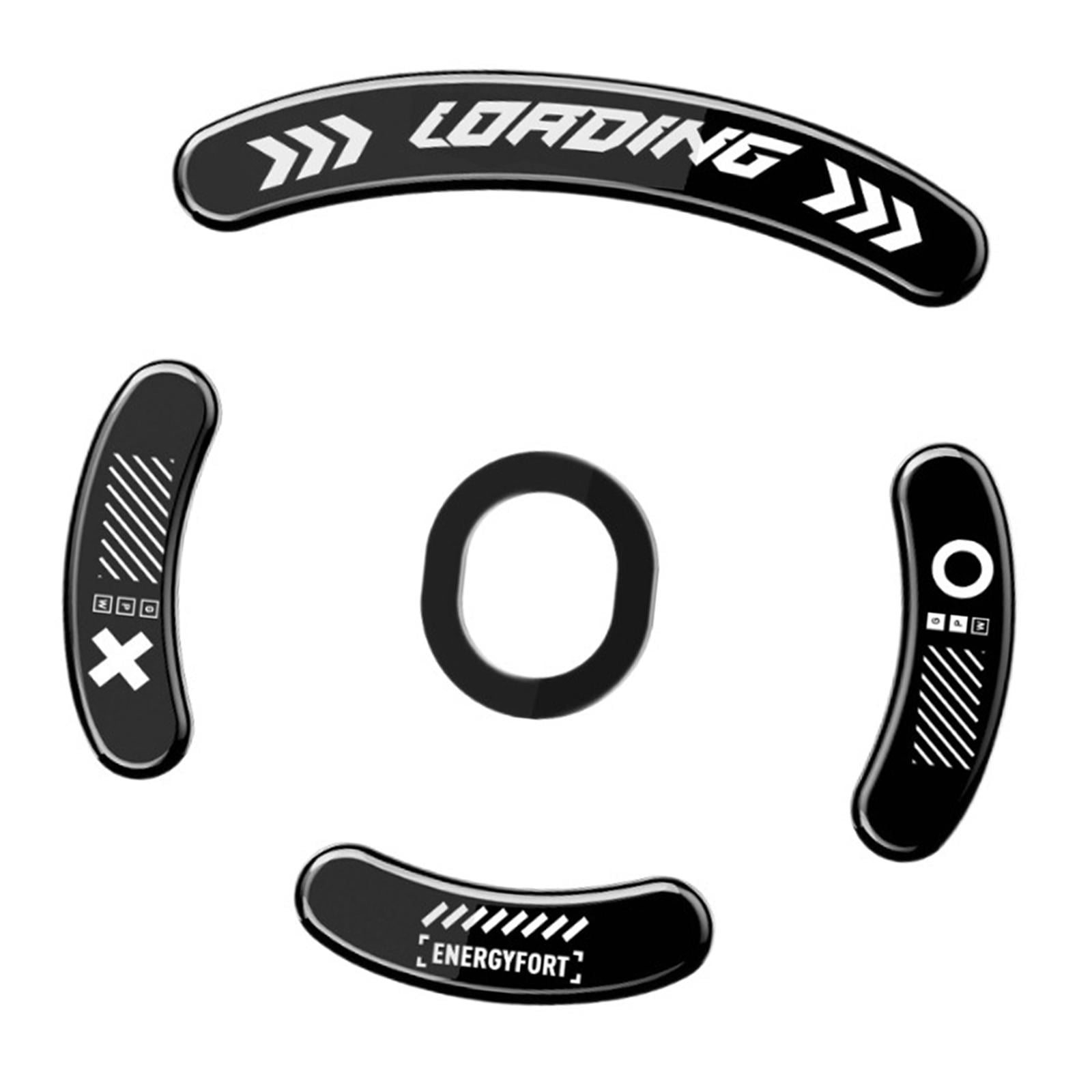 Bothyi - Patines De Ratón De Cristal, Profesionales, Fáciles De Usar, Movimiento Suave, Pies De Ratón De Cristal, Estilo B