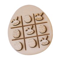 Magideal - Juguetes De Pascua Juego De Mesa De Madera Decoración De Fiesta Lindo Tema De Pascua Juegos Interactivos Para Padres E Hijos Adornos De Mesa Juego De
