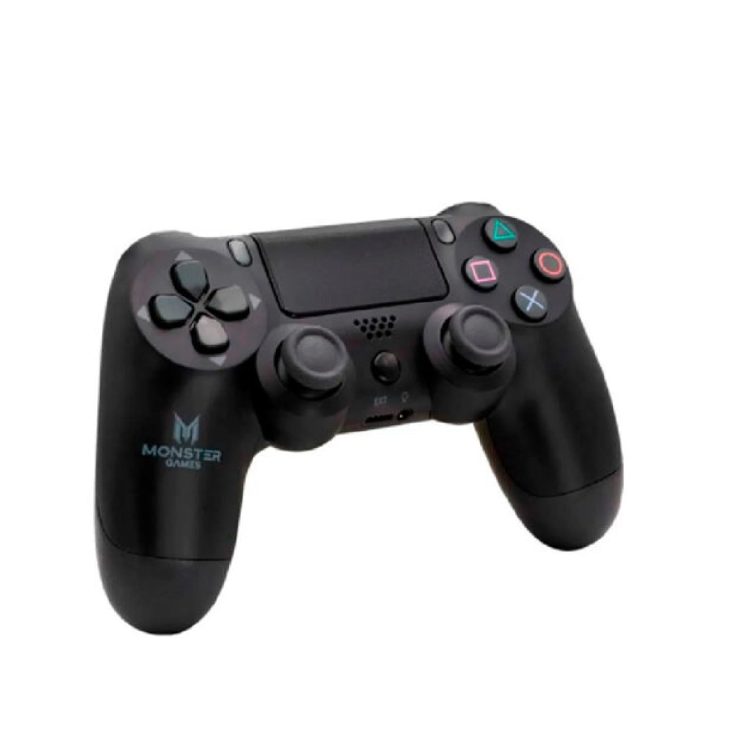 Monster - Joystick Mando Bluetooth Recargables Ps4 Negro 5065