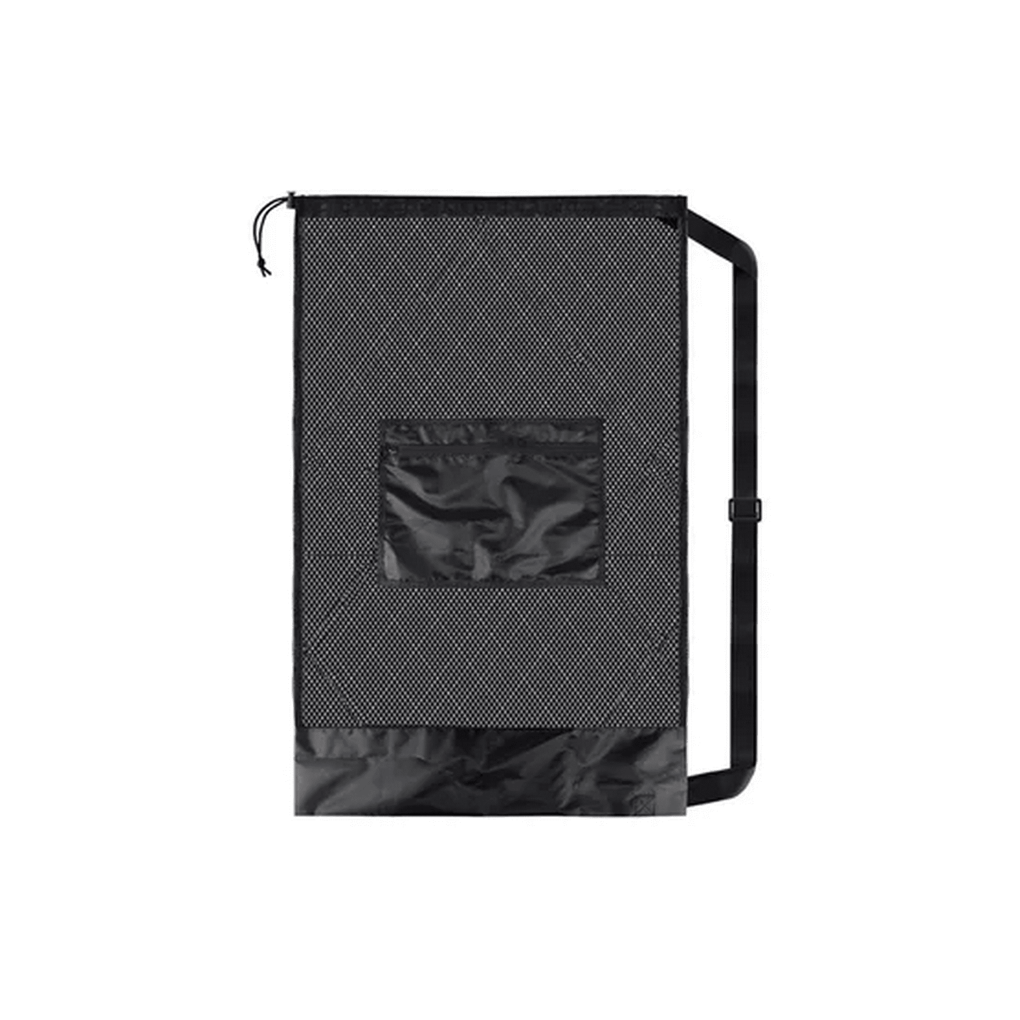 Genérico - Balonera Saco Bolso Malla Para Traslado De Balones, Porta 106x76 Cm Negro