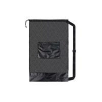 Genérico - Balonera Saco Bolso Malla Para Traslado De Balones, Porta 106X76 Cm Negro