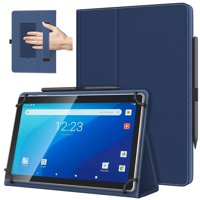 Funda Para Tablet Timovo Universal Android De 10,1"" Con Correa De Mano, Color Azul Marino
