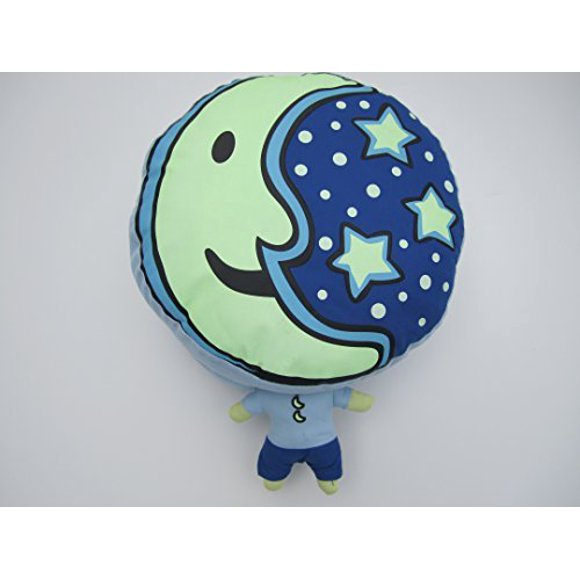 Almohada con personaje Marlin Moon de DreamFrenz, 30 cm de diámetro