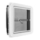 thumbnail image 4 of Ventilación de techo para RV Livpow 36 x 36 cm con elevación manual y tapa negra, 4 of 7