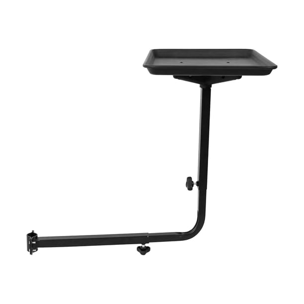 Bandeja para silla de peinado, almacenamiento de accesorios para silla de salón, equipo de salón de belleza ajustable para herramientas de peluquería,